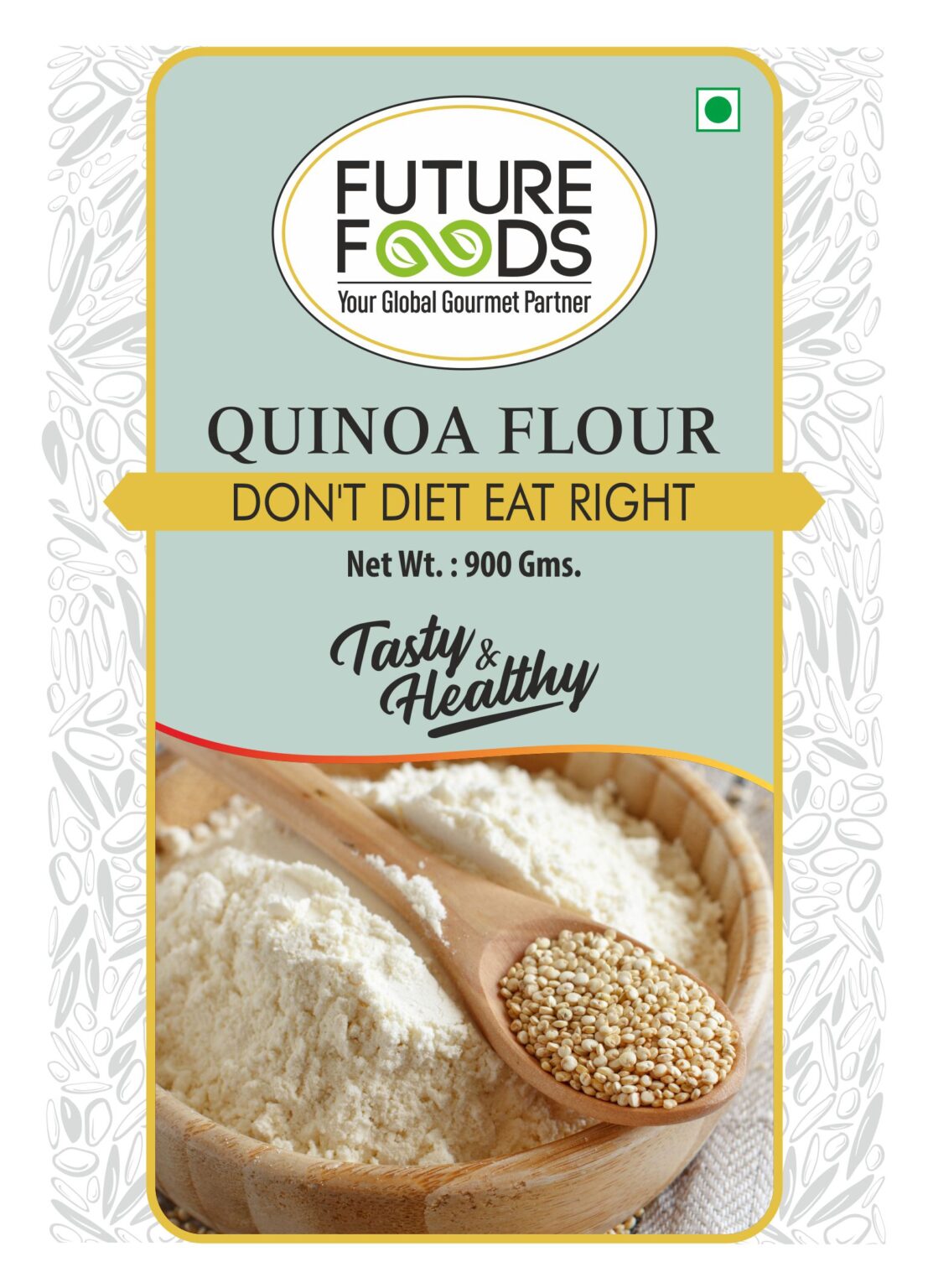 Future Foods Premium Quinoa Flour | Whole Grain | Sweet & Nutty Flavor ...